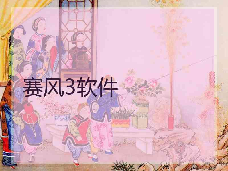 赛风3软件
