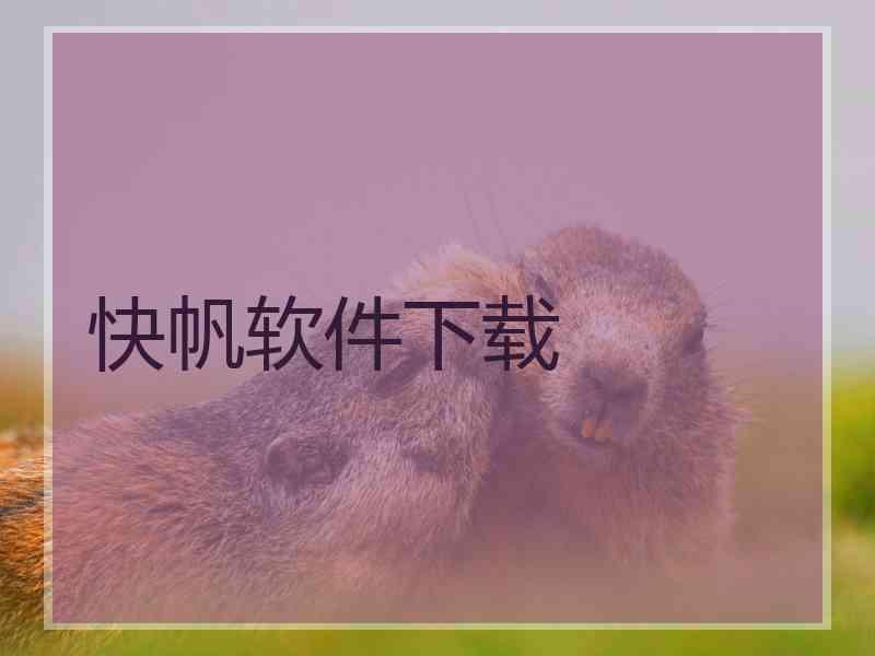 快帆软件下载