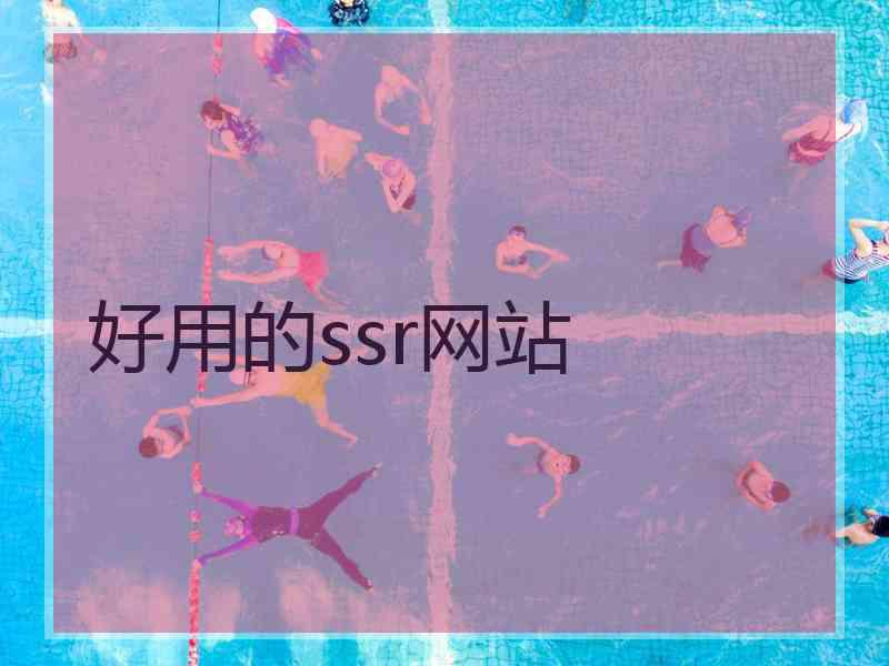 好用的ssr网站