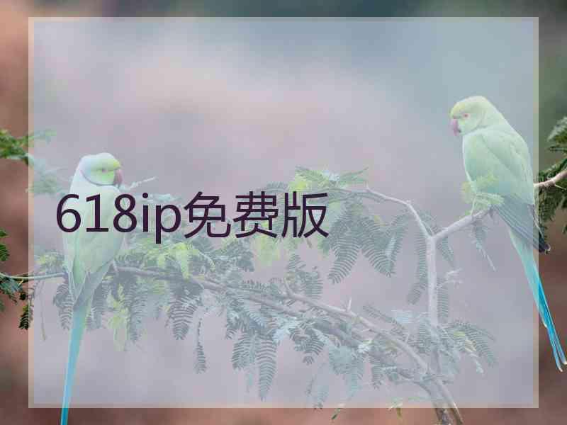 618ip免费版