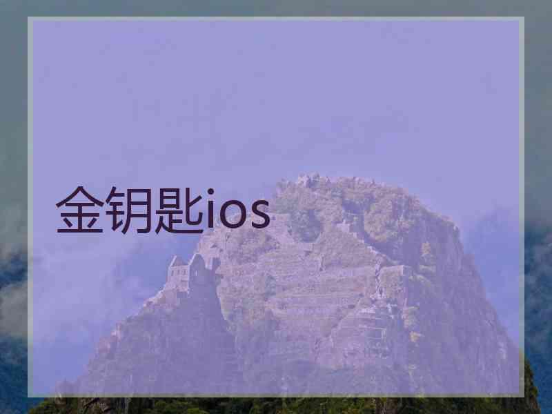 金钥匙ios