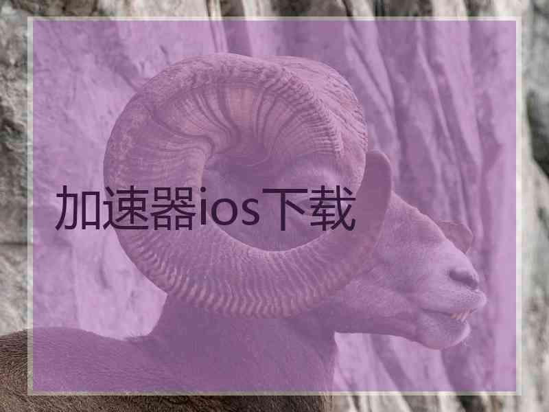 加速器ios下载